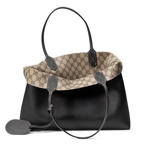 Gucci reversible medium GG tote in black